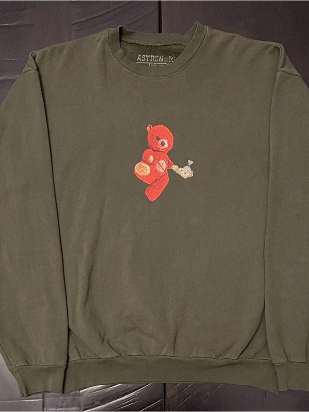 Travis Scott - Astroworld “With You Were Here” Tour Crewneck Sweater - Men’s L